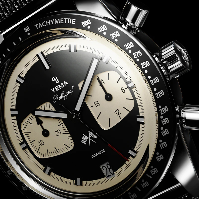 YMHF1580-AA zegarek męski sportowy Mechanical - Quartz Chronographs bransoleta - miniatura 7
