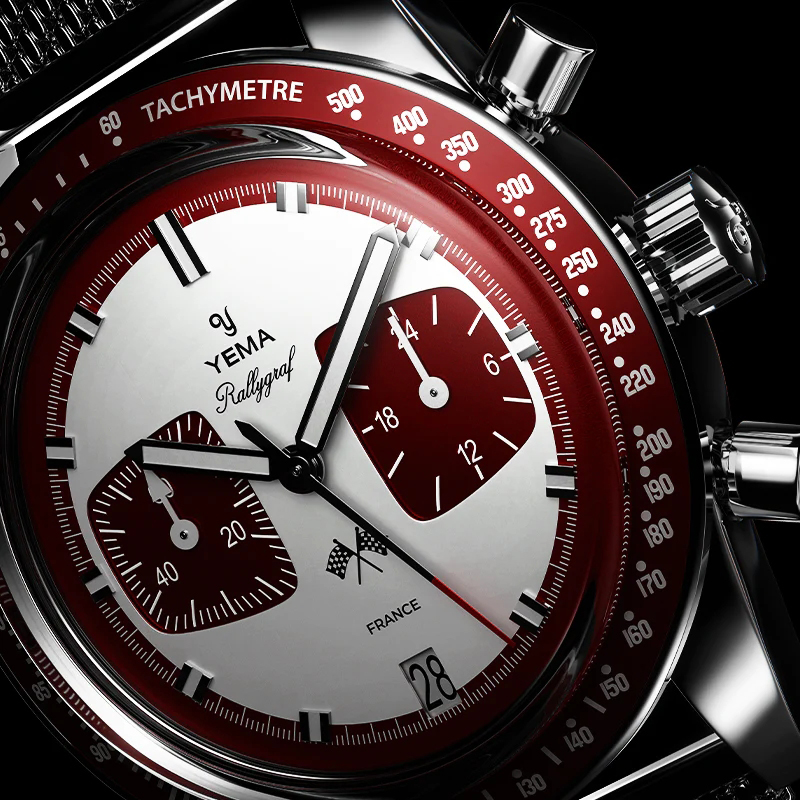 YMHF1580-LL zegarek Mechanical - Quartz Chronographs z chronograf - miniatura 6