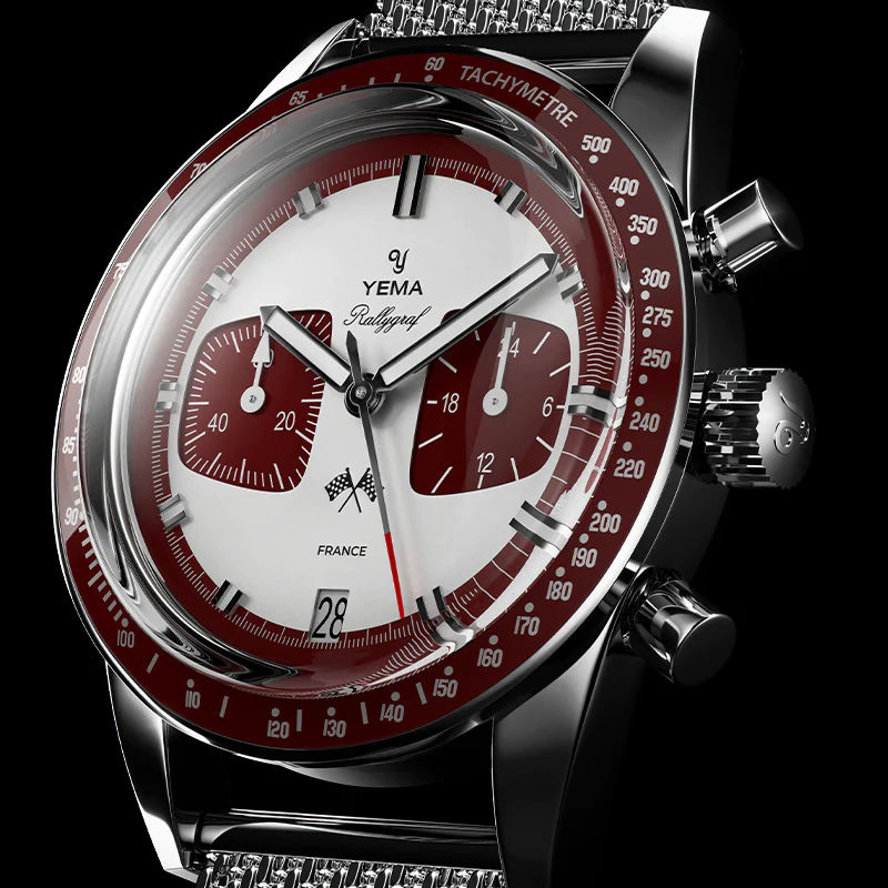 YMHF1580-LM zegarek Mechanical - Quartz Chronographs z chronograf - miniatura 7