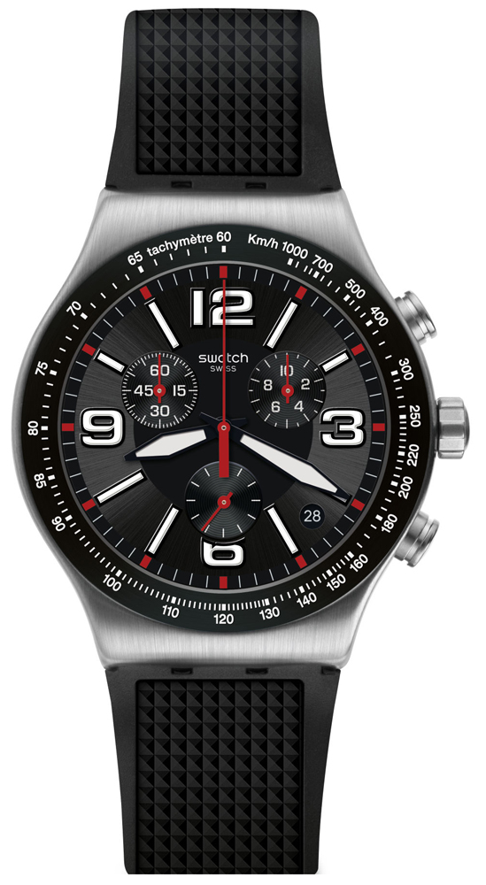 Swatch VERY DARK GRID YVS461