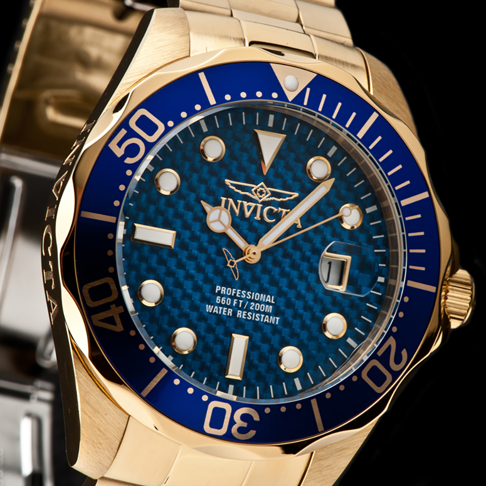 Invicta 14357 Pro Diver Pro Diver zegarek męski klasyczny mineralne - miniatura 8