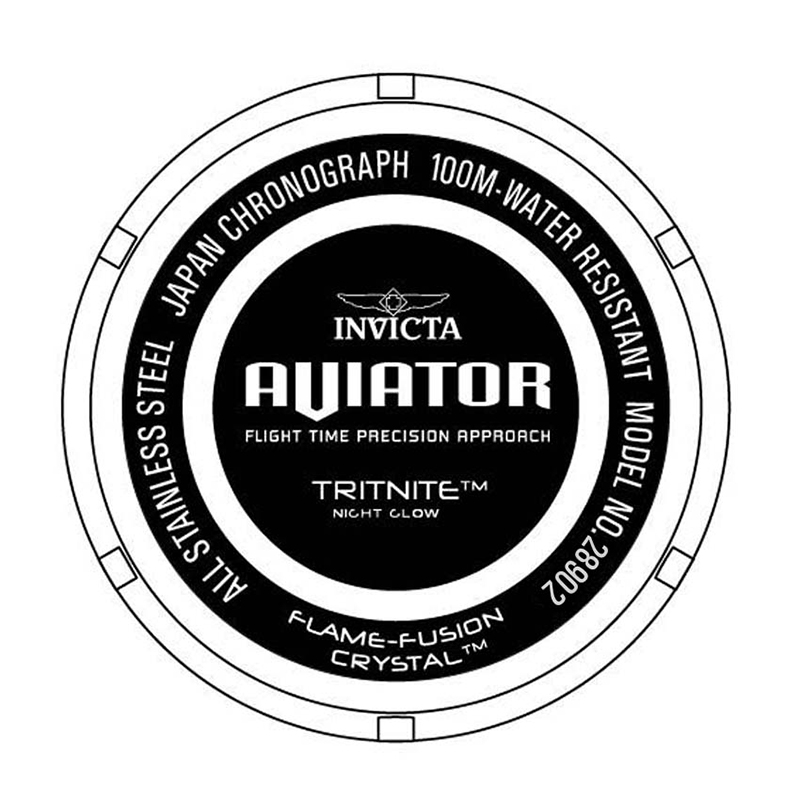 Invicta 28902 AVIATOR zegarek klasyczny Aviator - miniatura 7