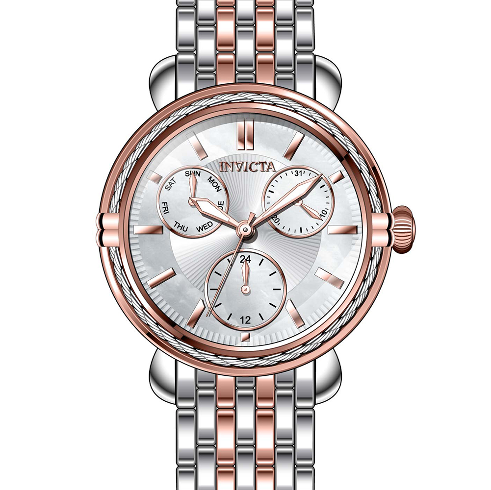 Invicta 30870 WILDFLOWER + DODATKOWY PASEK zegarek klasyczny Wildflower - miniatura 4