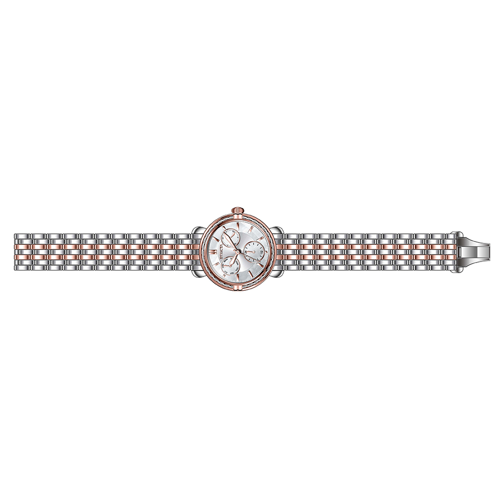 Invicta 30870 zegarek srebrny klasyczny Wildflower bransoleta - miniatura 5
