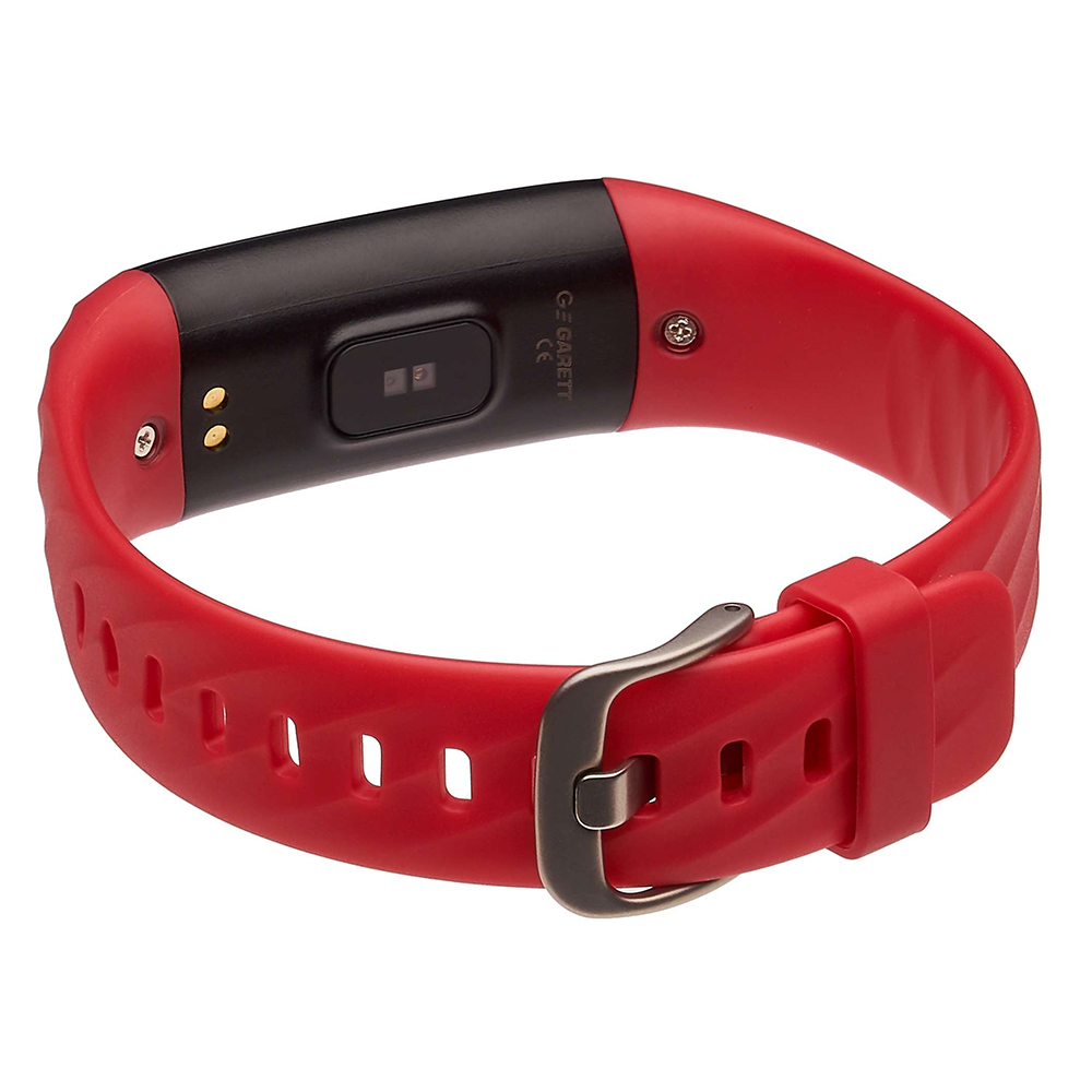 zegarek Garett 5903246282160 Smartband Opaska Sportowa Garett FIT 14 Czerwony męski z krokomierz Smartbandy - Opaski sportowe