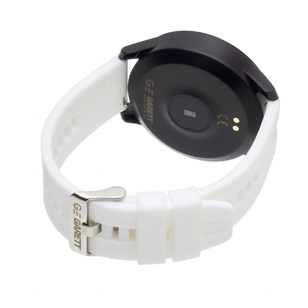 Garett 5903246289336 Smartwatch Garett Sport 12 RT Biały zegarek sportowy Męskie