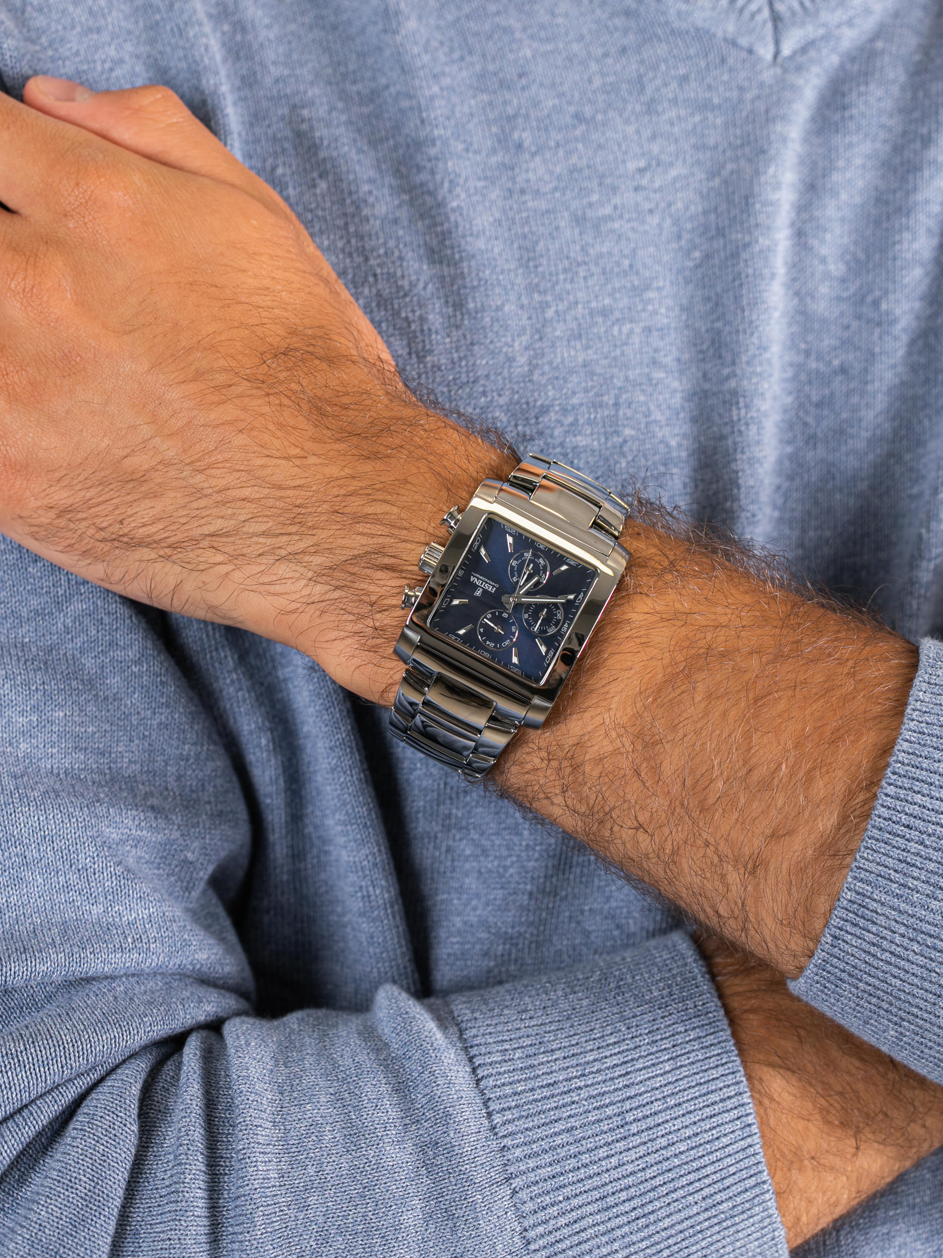 zegarek Festina F20423-2 Timeless Chronograph męski z chronograf Chronograf - miniatura 3