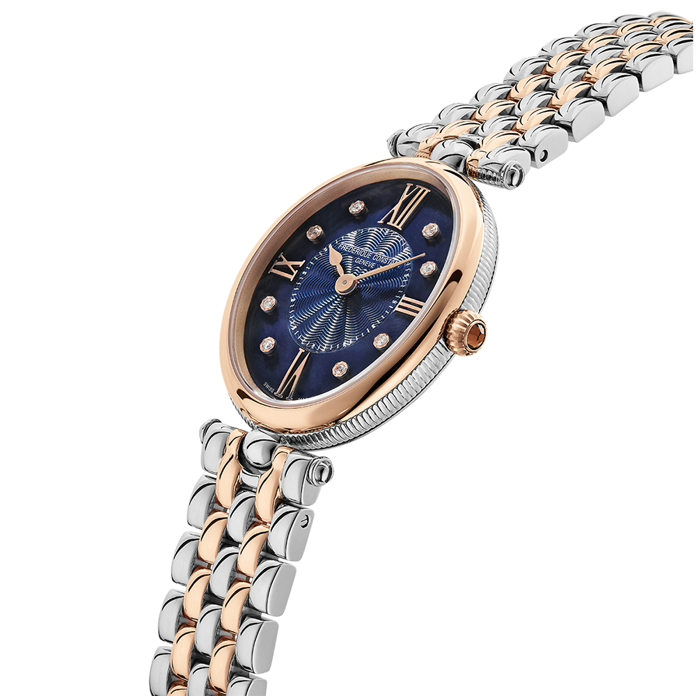 Frederique Constant FC-200RMPN2V2B zegarek srebrny klasyczny Classics bransoleta - miniatura 4