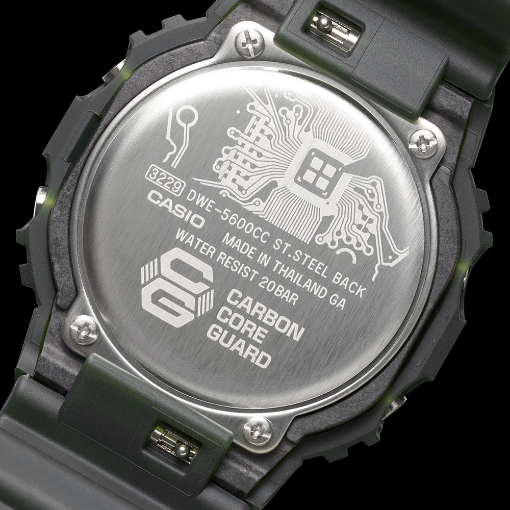 zegarek G-Shock DWE-5600CC-3ER kwarcowy męski G-SHOCK Original G-SHOCK ORIGINAL + ZESTAW PASKÓW