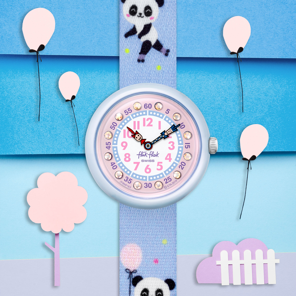 Flik Flak FBNP163 PANDI PANDA zegarek klasyczny Story Time - miniatura 4