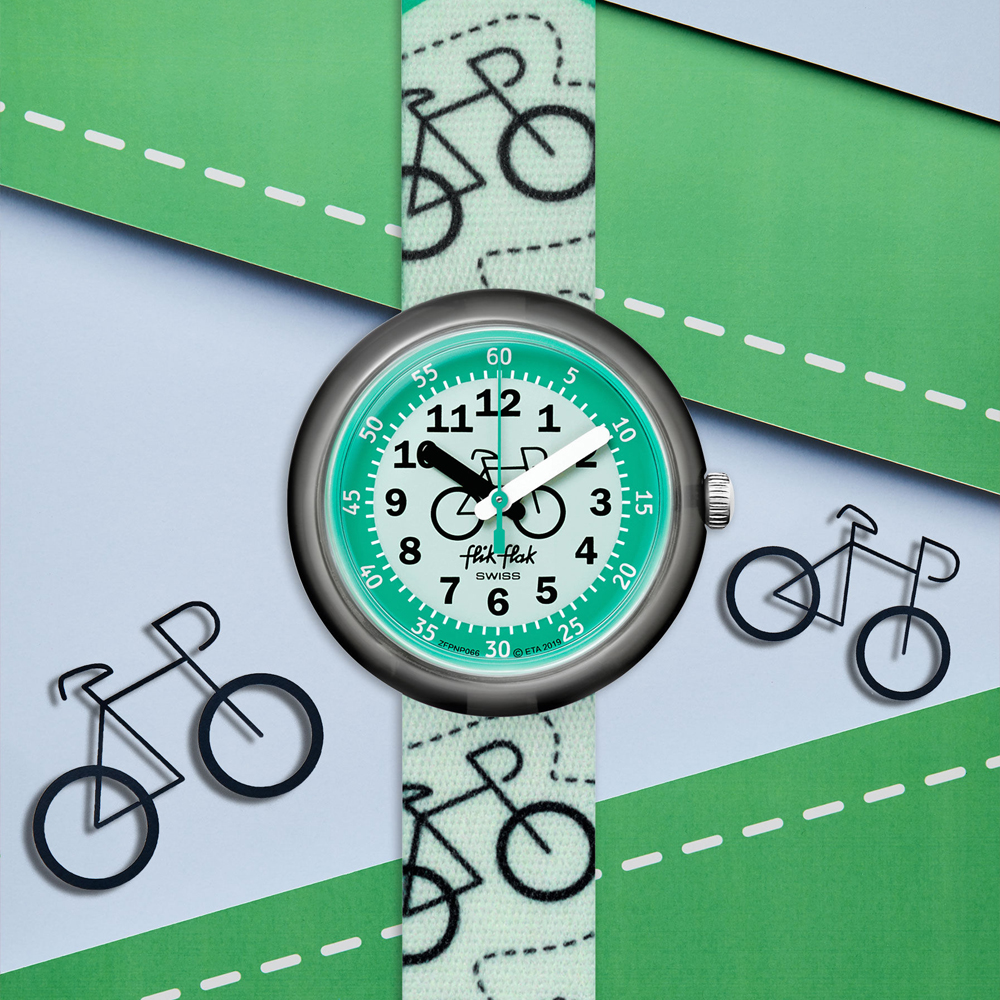 Flik Flak FPNP066 BIKEWAY zegarek klasyczny Power Time - miniatura 4