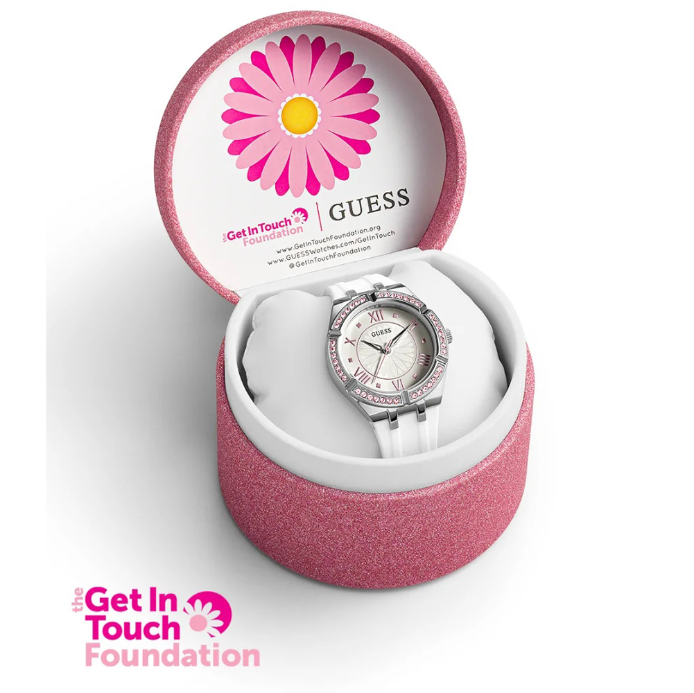 Guess GW0032L1 SPARKLING PINK zegarek klasyczny Pasek - miniatura 7