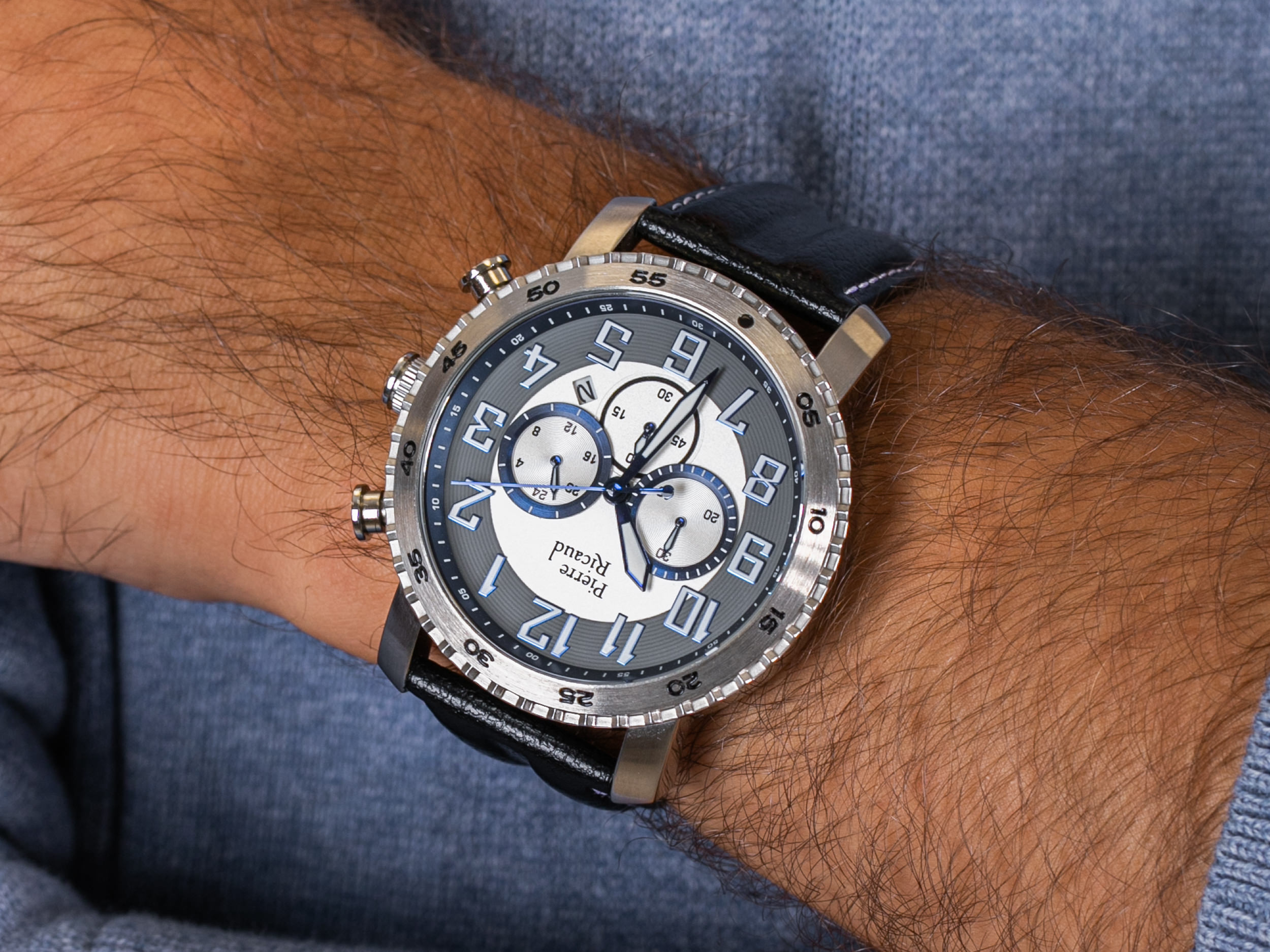 Zegarek Pierre Ricaud Chronograph męski - miniatura 4
