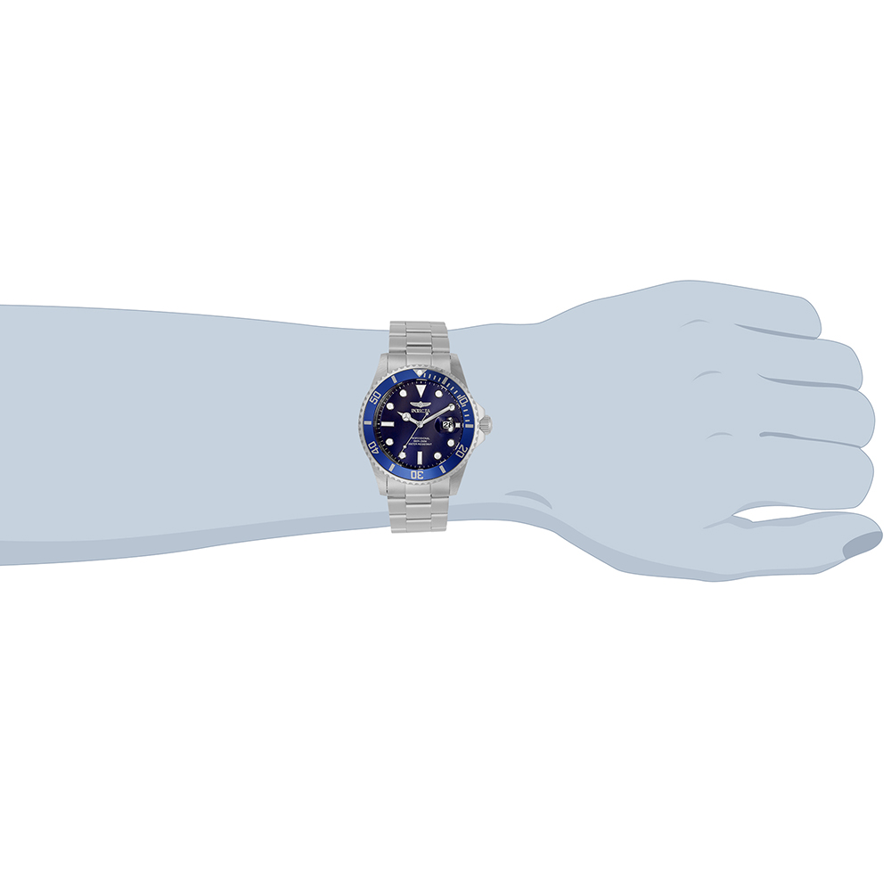 Invicta 33267 zegarek srebrny klasyczny Pro Diver bransoleta - miniatura 5