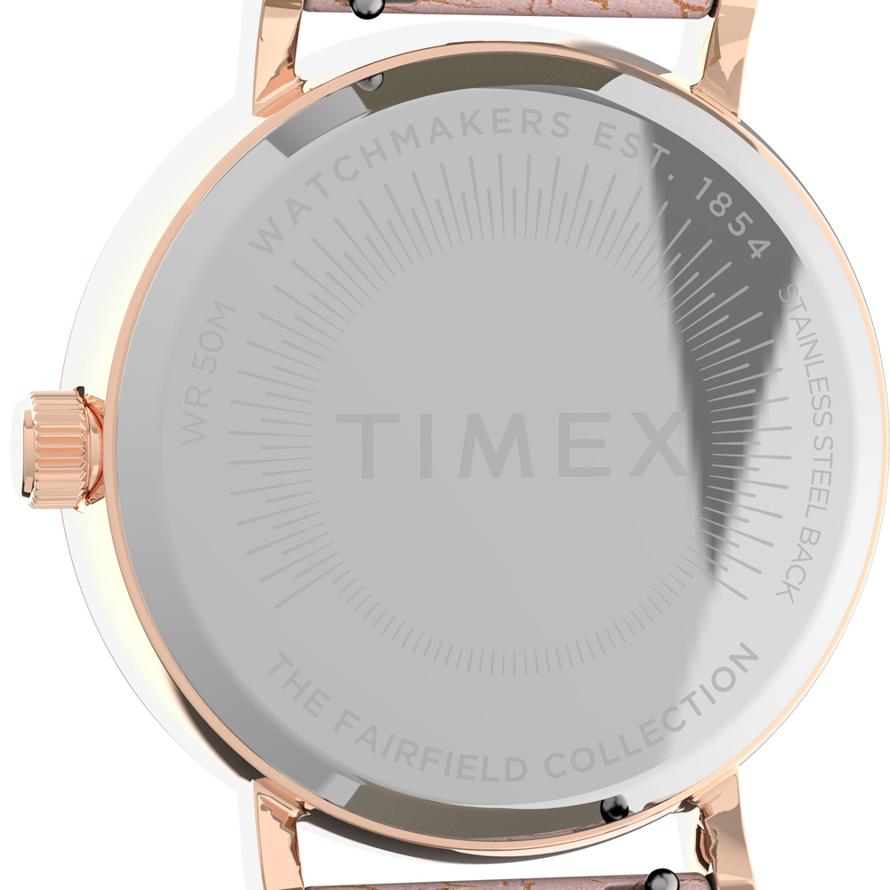 Timex TW2U40500 Fairfield Fairfield Floral 37mm zegarek damski klasyczny mineralne - miniatura 8