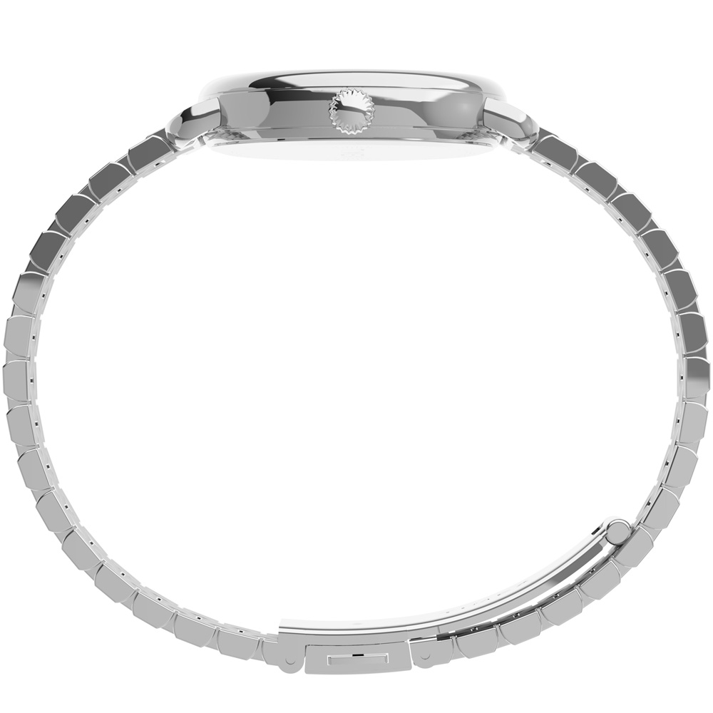 Timex TW2U60300 zegarek srebrny klasyczny Standard bransoleta - miniatura 5