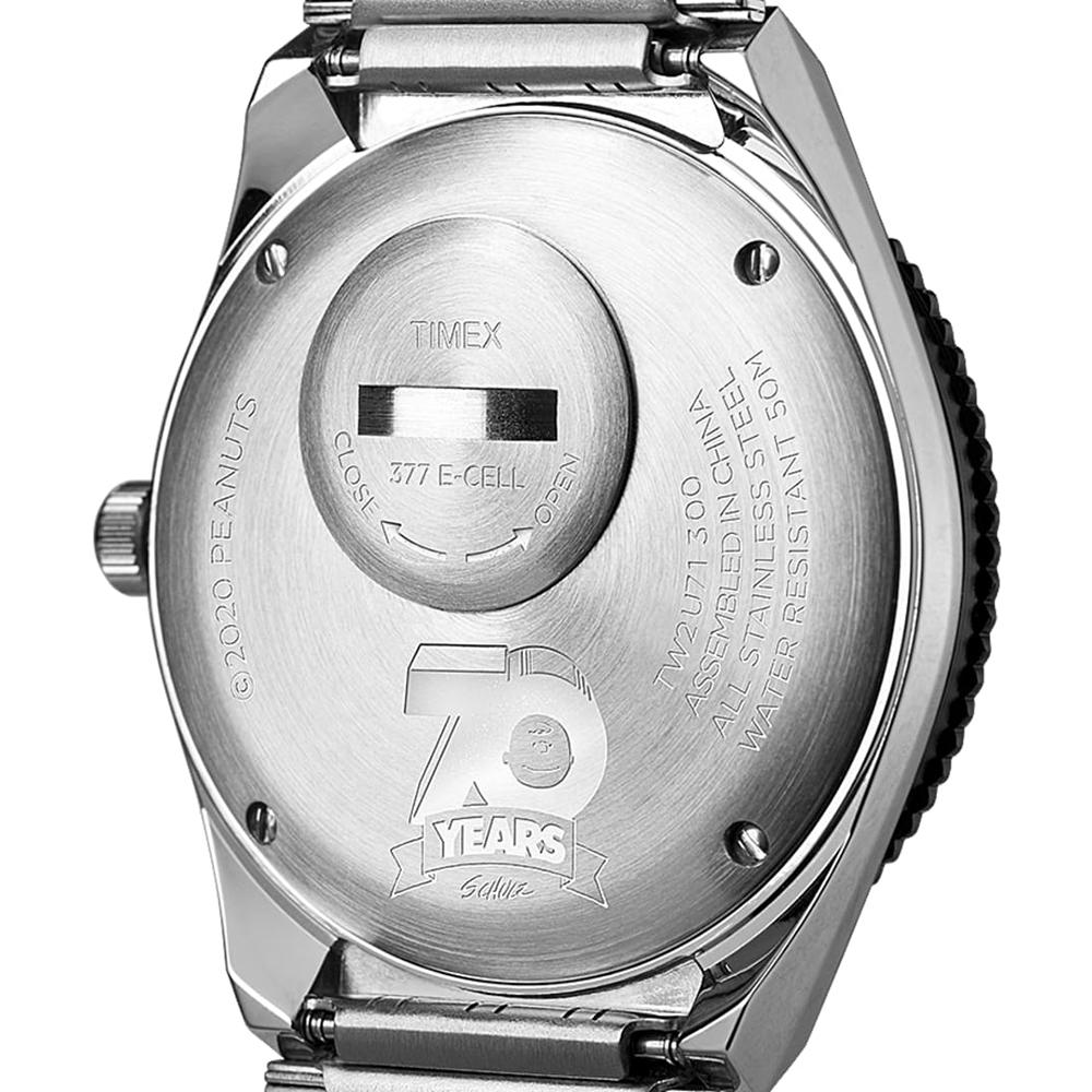 Timex TW2U71300 Q Timex Reissue x Peanuts 70th Anniversary zegarek klasyczny Q Timex Reissue - miniatura 4