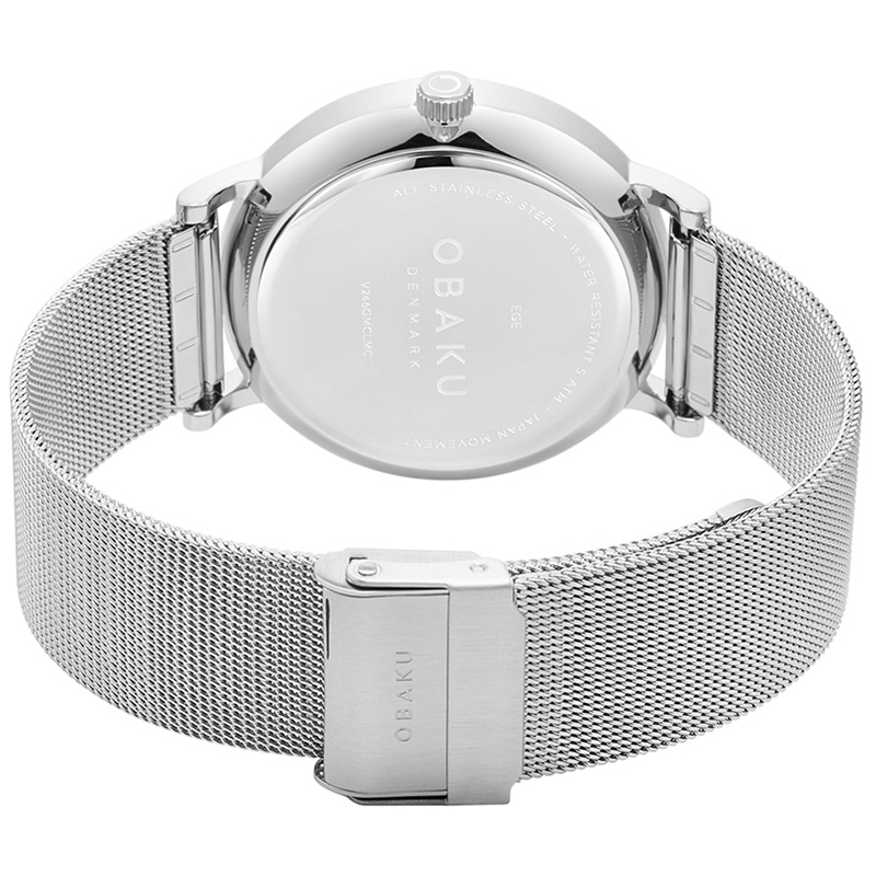 Obaku Denmark V246GMCLMC EGE - CYAN zegarek klasyczny Slim