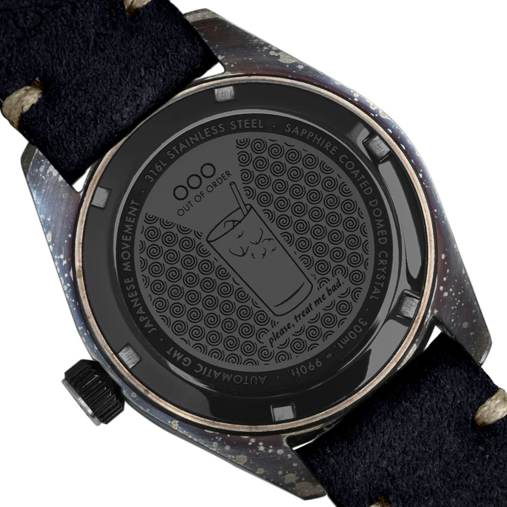 zegarek 001-25BB szary Shaker Automatic GMT - miniatura 6