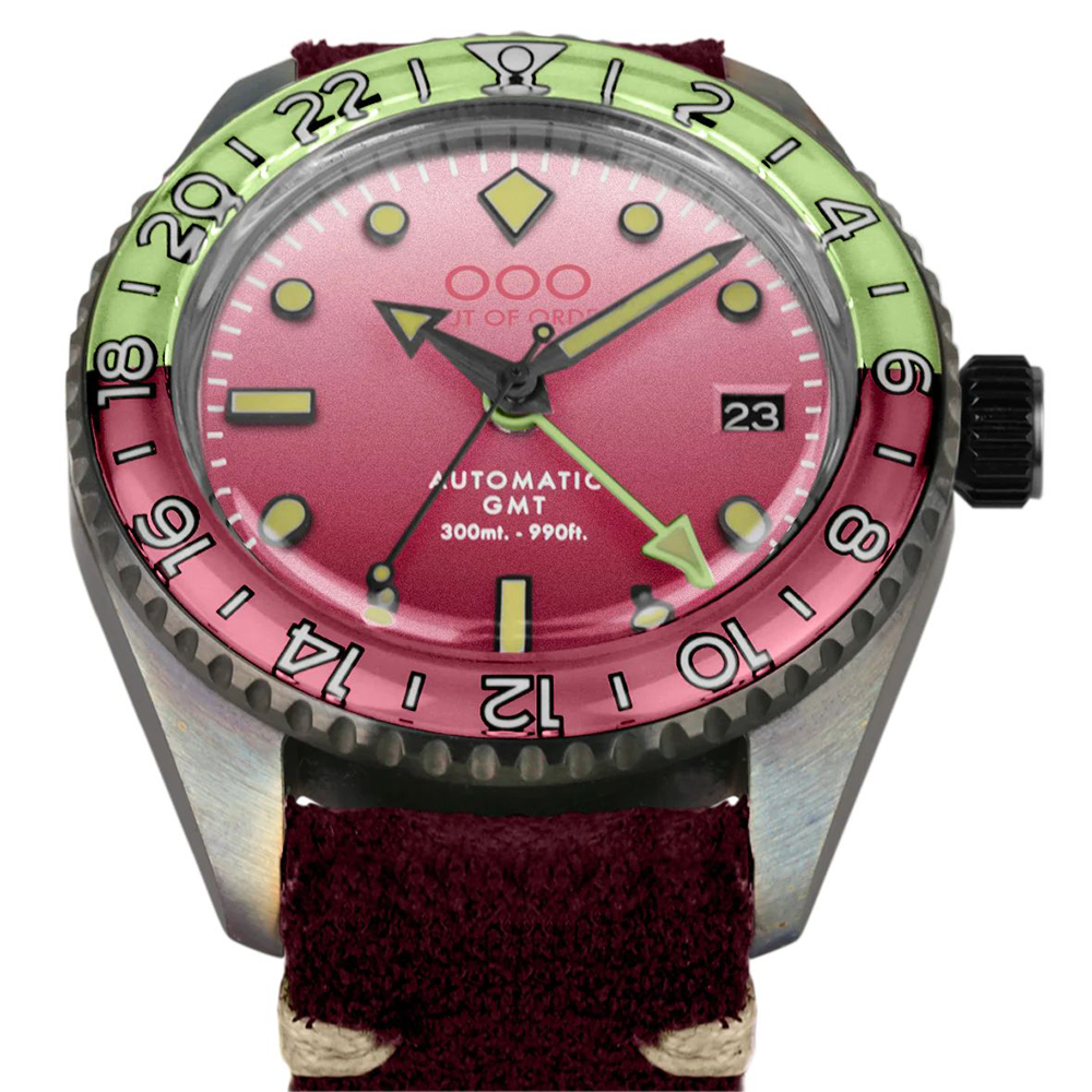zegarek 001-25COS szary Shaker Automatic GMT - miniatura 3