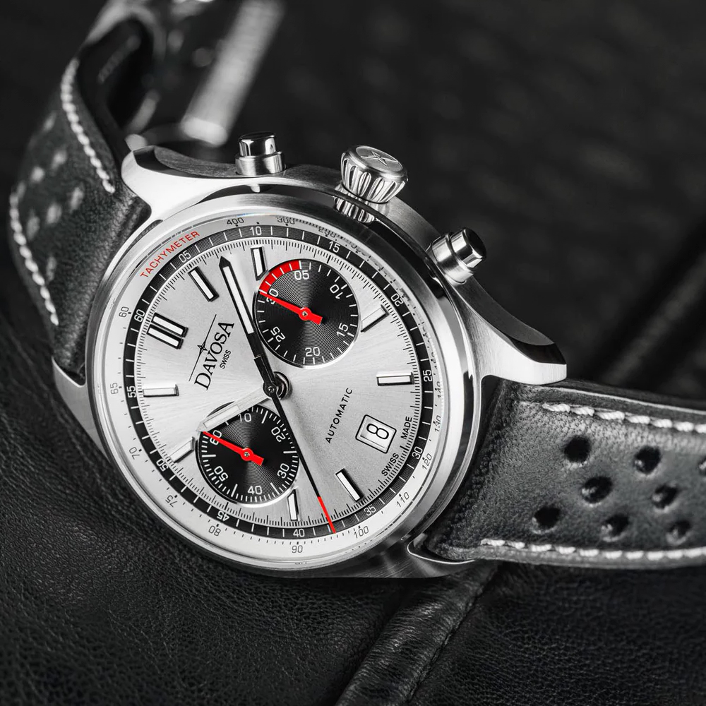 zegarek 16153615 męski z tachometr Pilot - miniatura 5