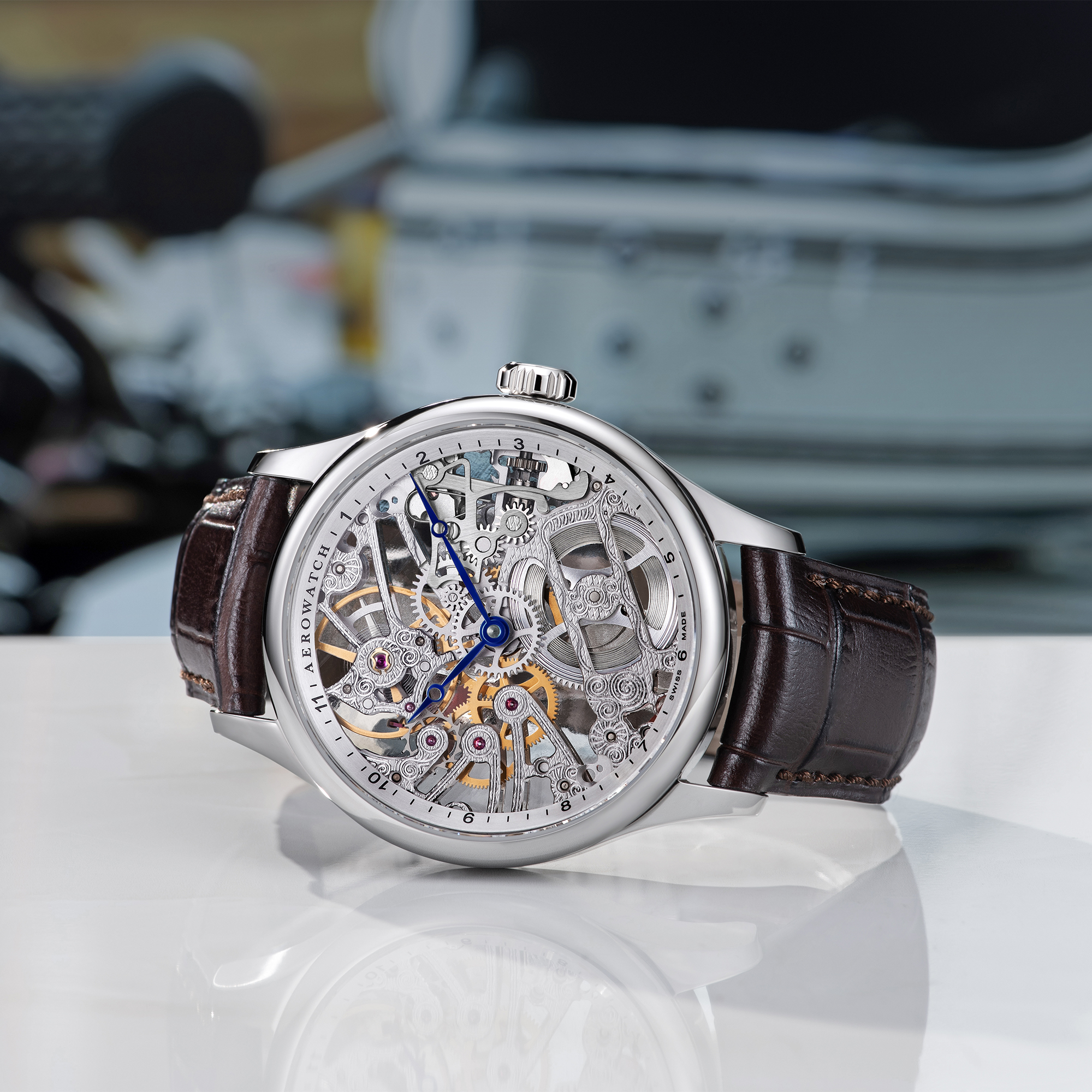 zegarek 50981-AA02 mechaniczny męski Renaissance - miniatura 2