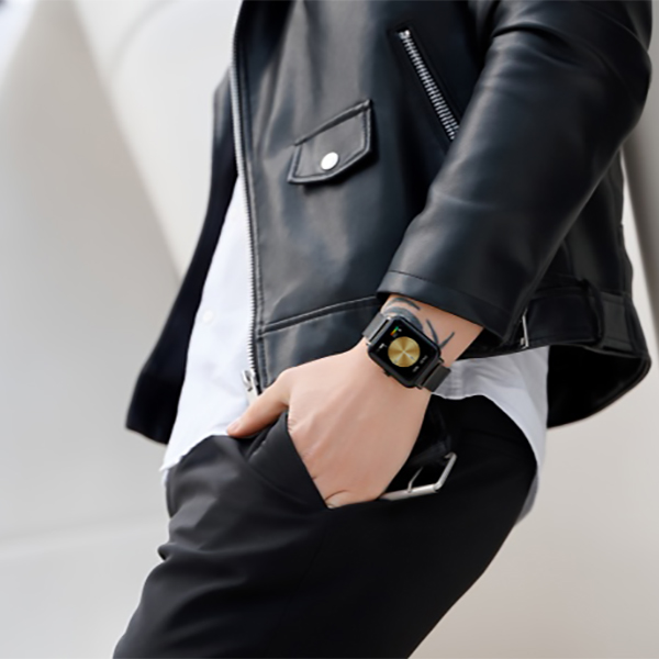 zegarek 5904238484791 różowe złoto Smartwatch