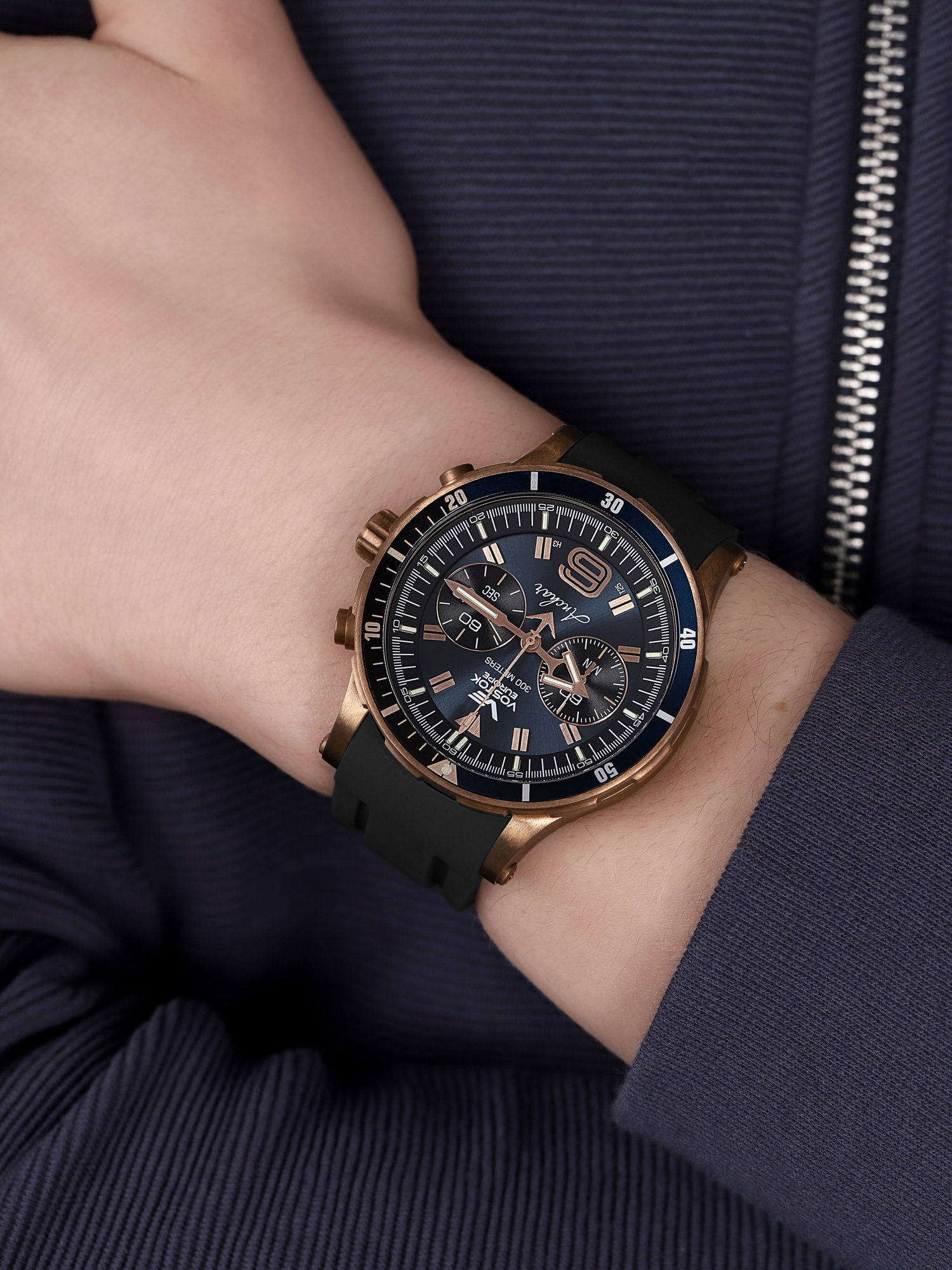 zegarek 6S21-510O586Sv1 męski z chronograf Anchar - miniatura 4