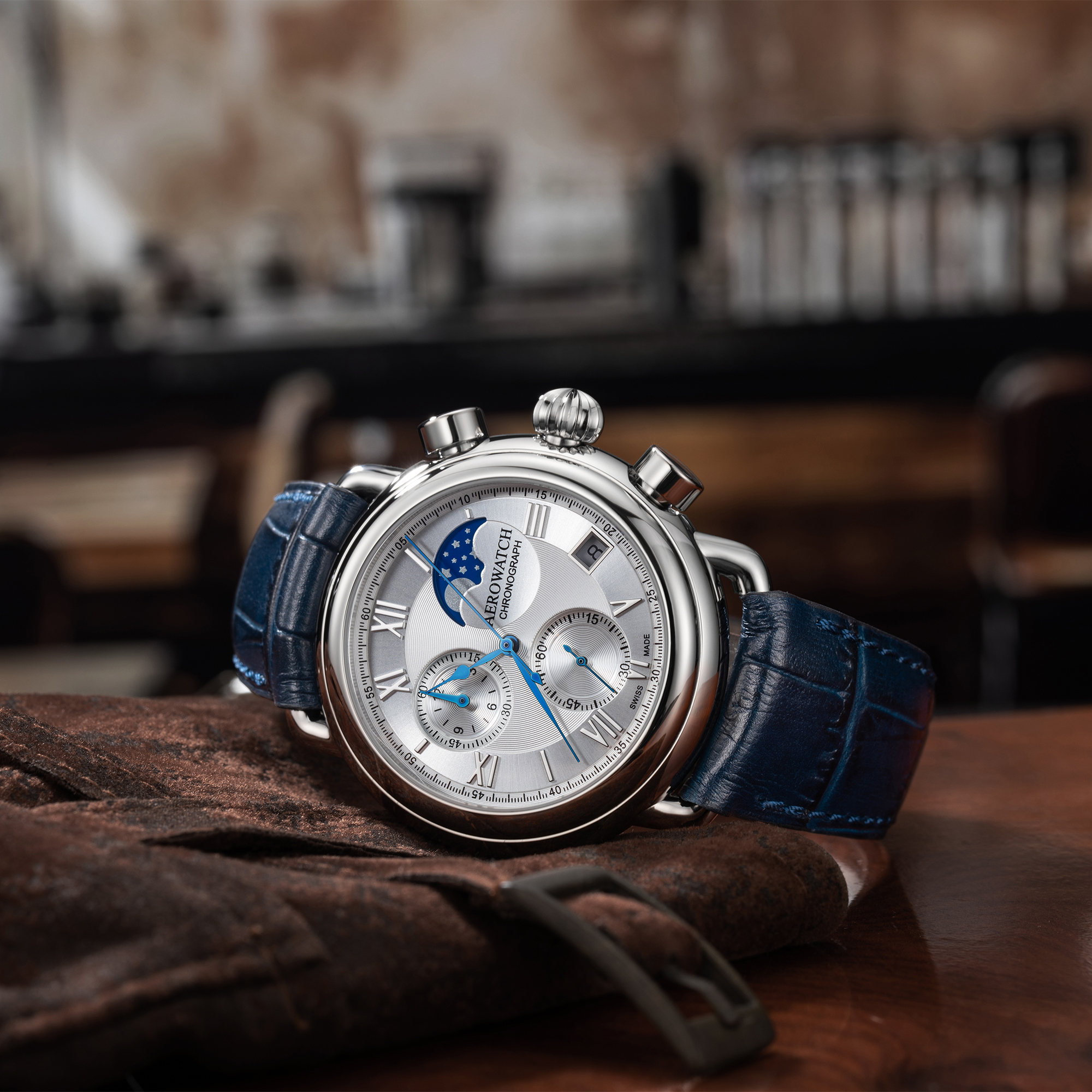 zegarek 78100-AA03 damski z chronograf 1942 - miniatura 2