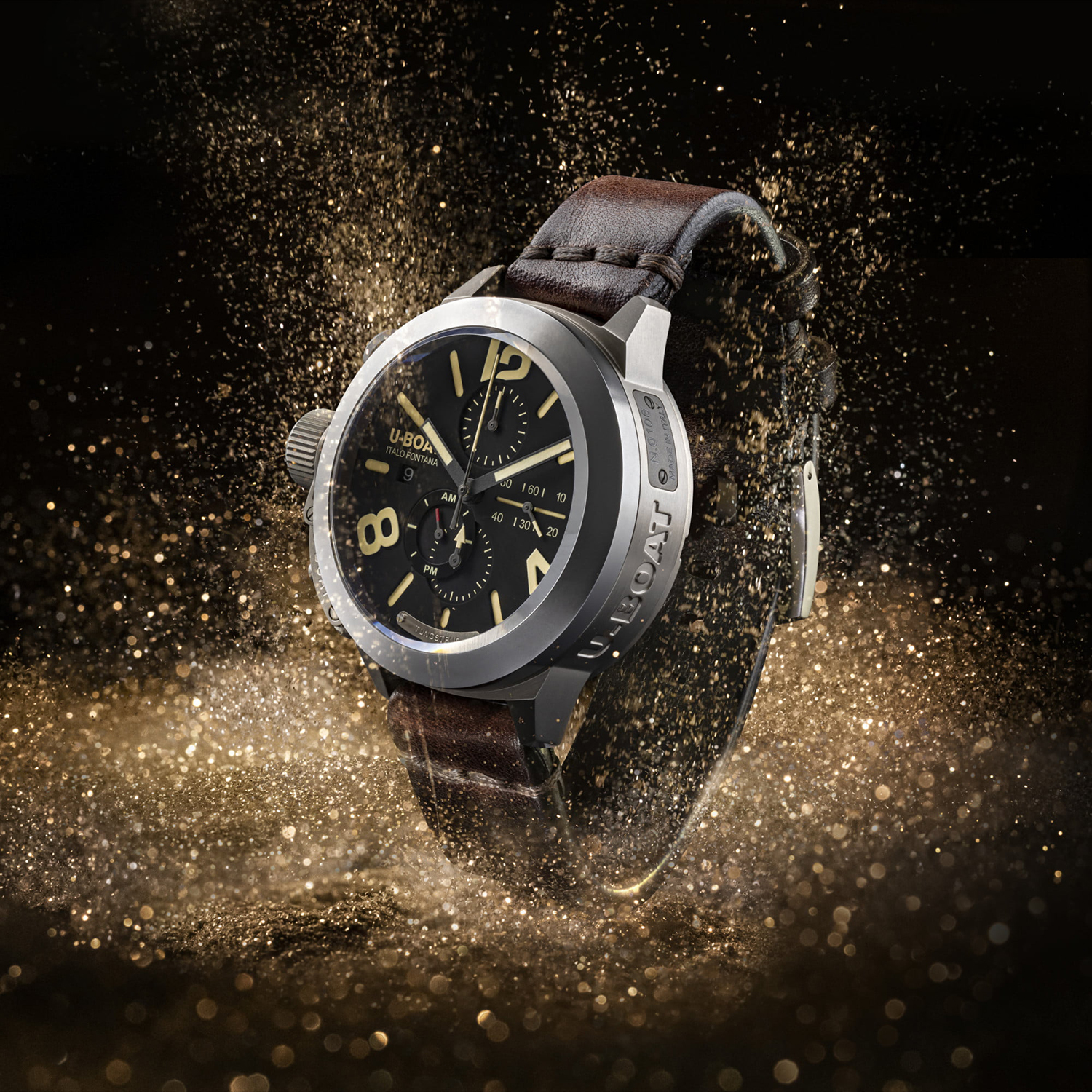 zegarek 8061 męski z chronograf Classico - miniatura 3