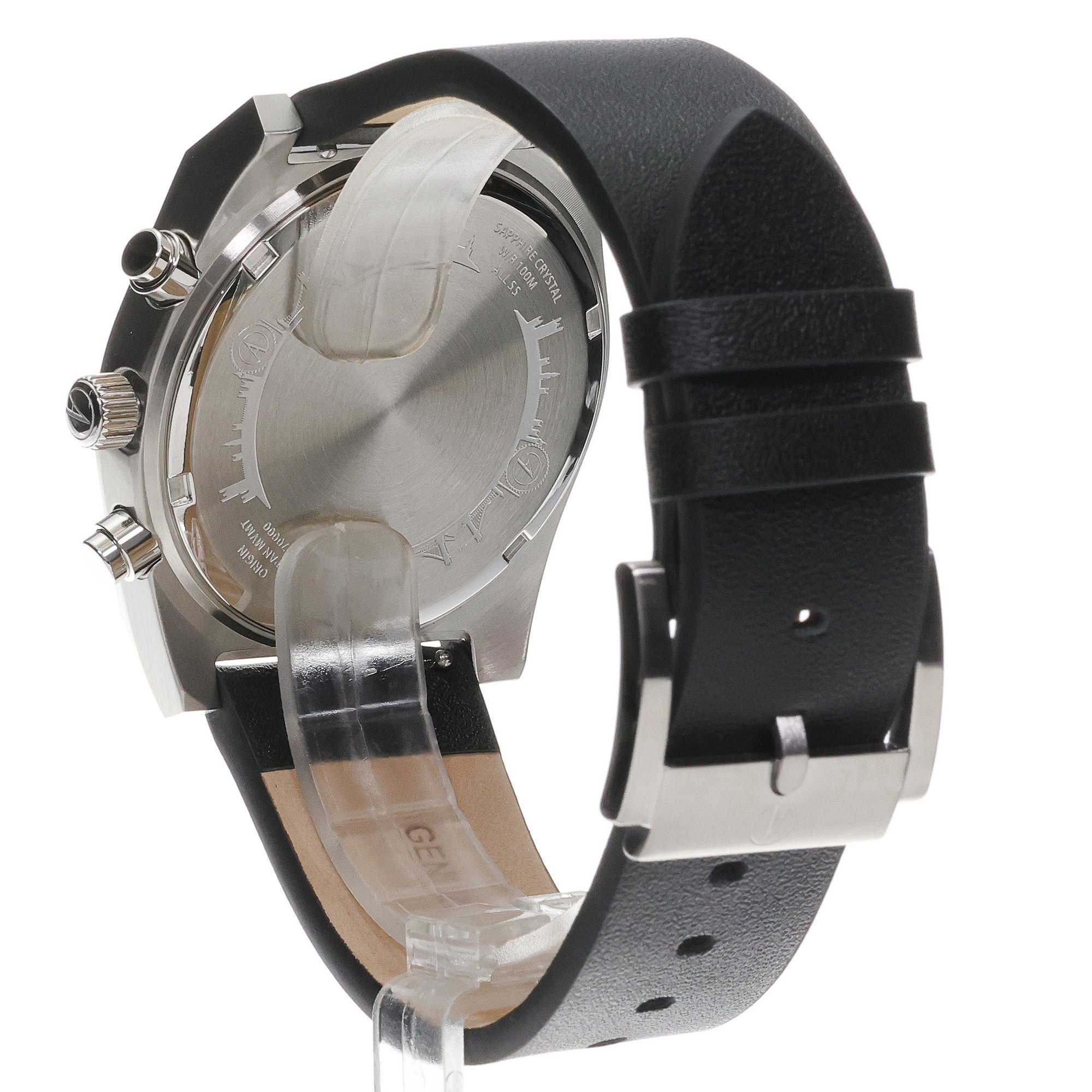 zegarek Accurist 70000 Origin Chronograph 41mm - Black Origin szafirowe - miniatura 4