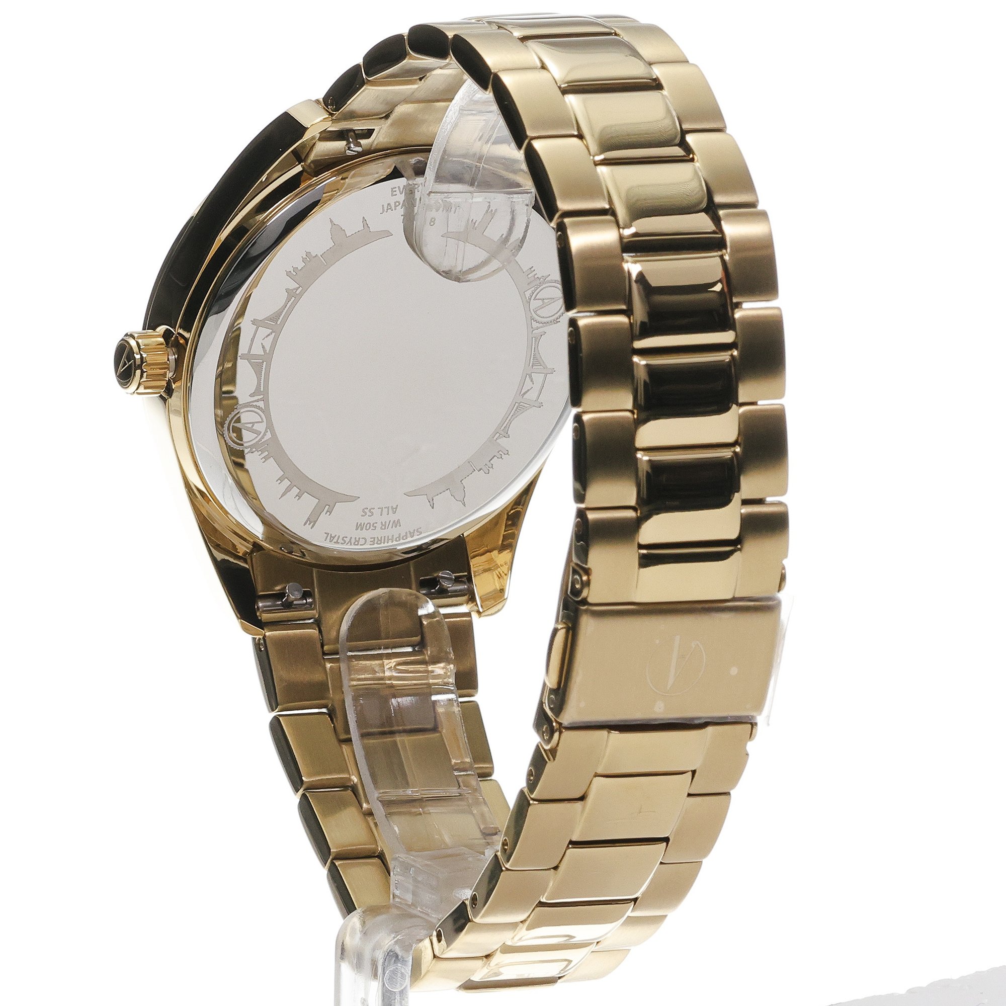 zegarek Accurist 74018 Everyday Solar 40mm - Green Everyday szafirowe