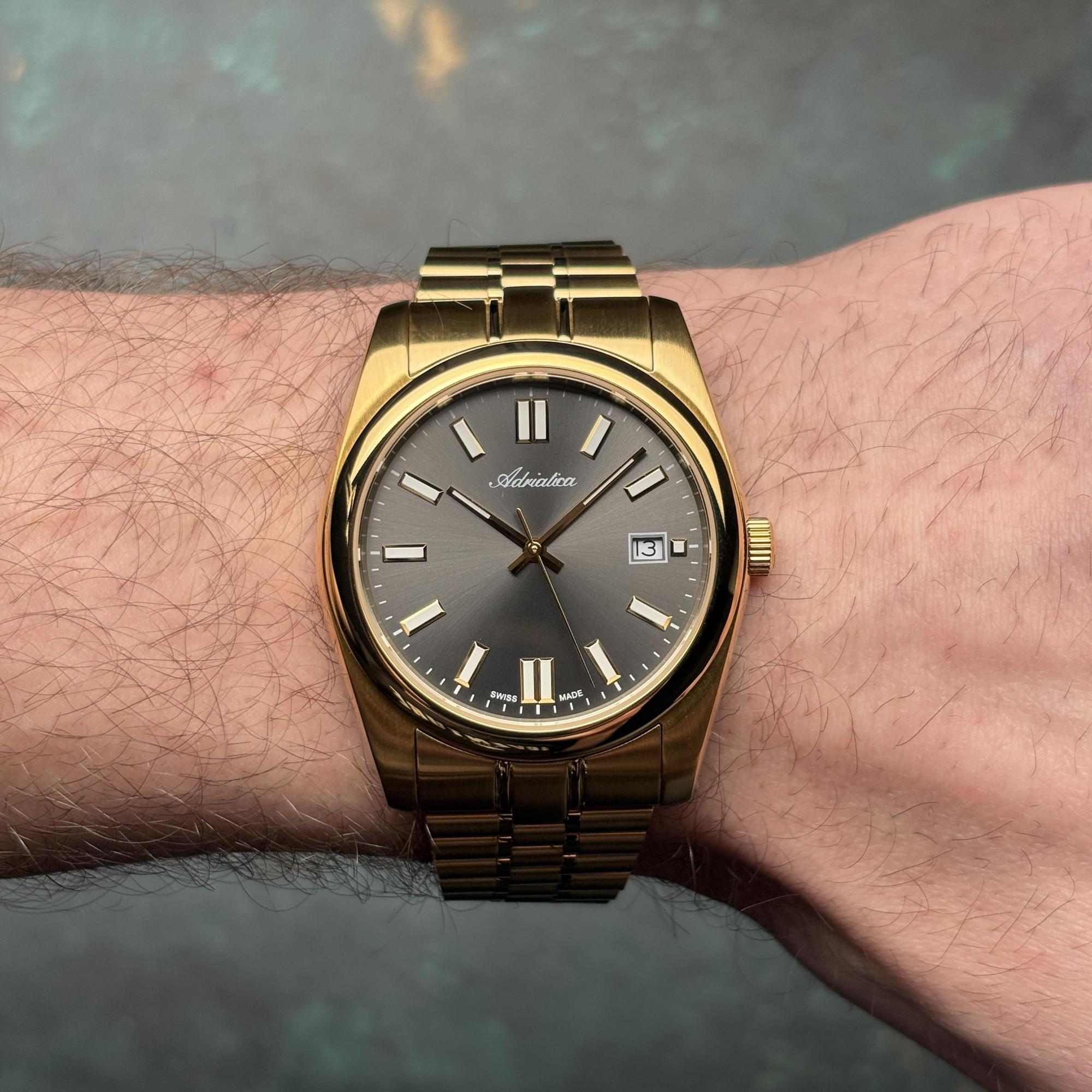zegarek Adriatica A12981116Q kwarcowy męski Męskie Classic Elegance Quartz - miniatura 14