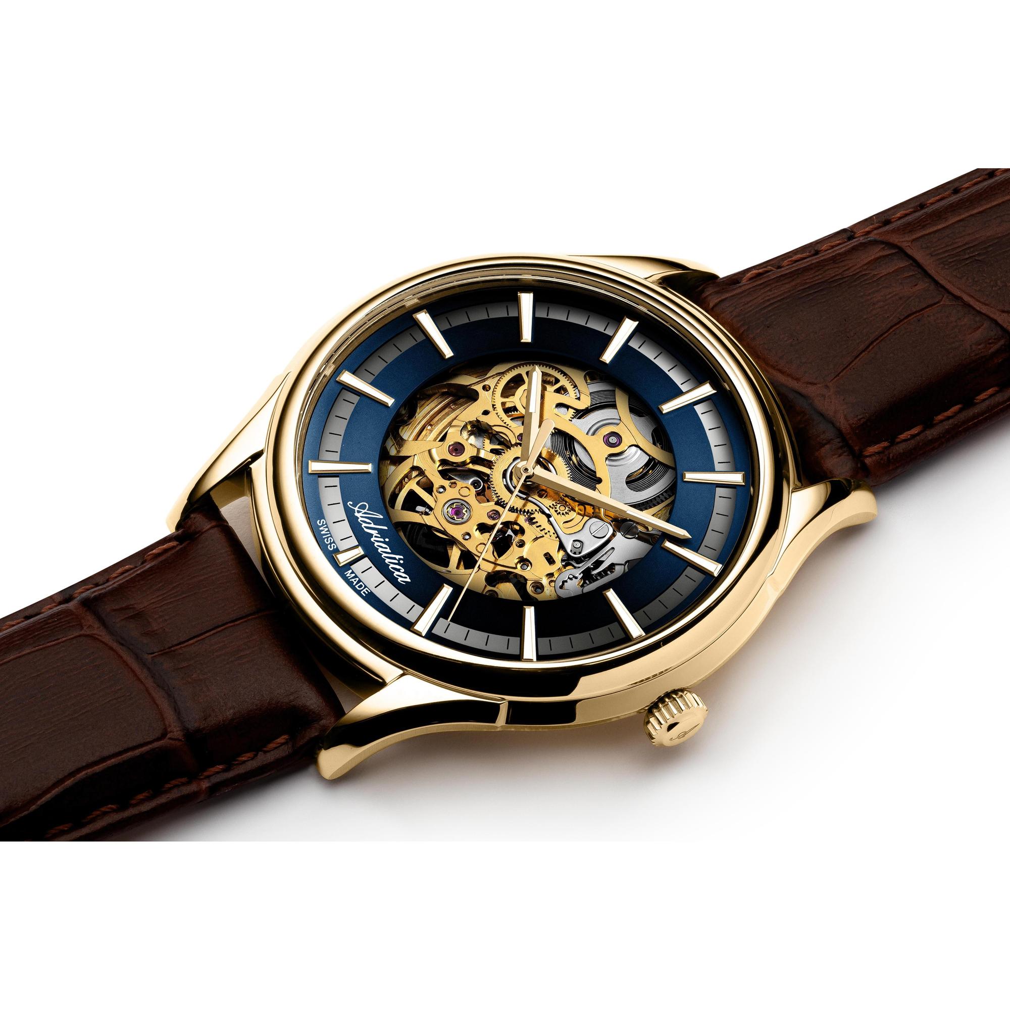 zegarek Adriatica A28041B15AS automatyczny męski Męskie Gents Watch