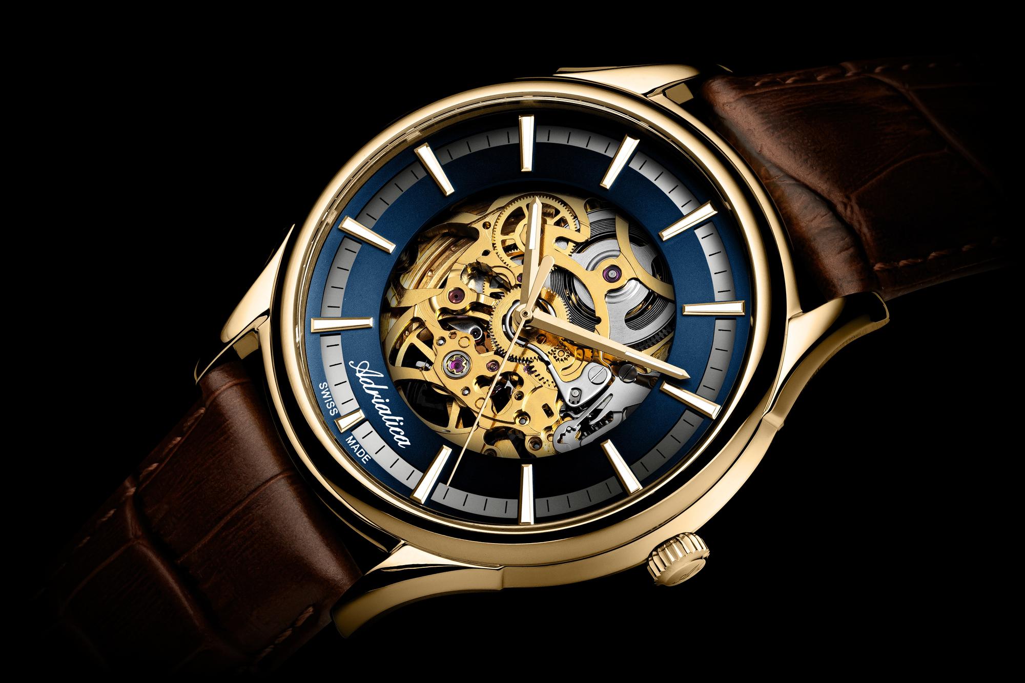 zegarek Adriatica A28041B15AS automatyczny męski Męskie Gents Watch