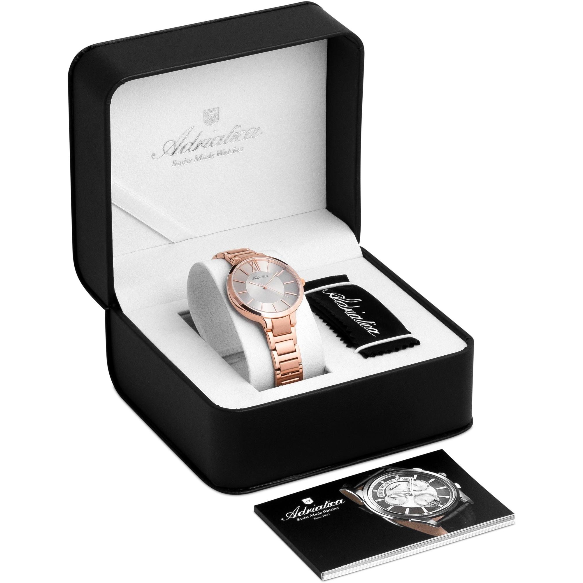 zegarek Adriatica A35719167Q kwarcowy damski Bransoleta Classic