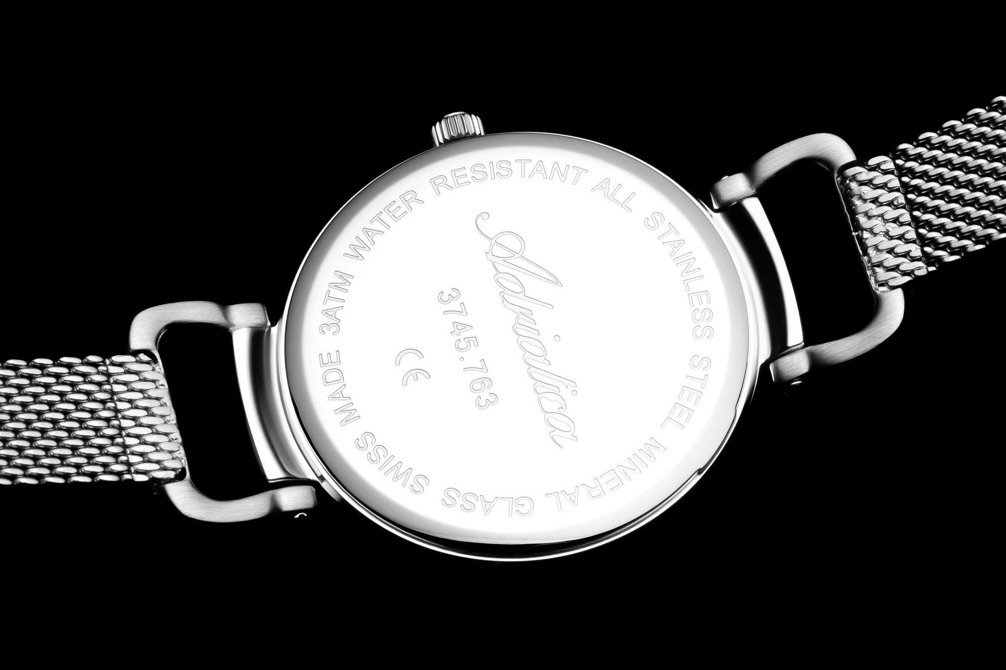 zegarek Adriatica A3745518MQ kwarcowy damski Bransoleta Fashion