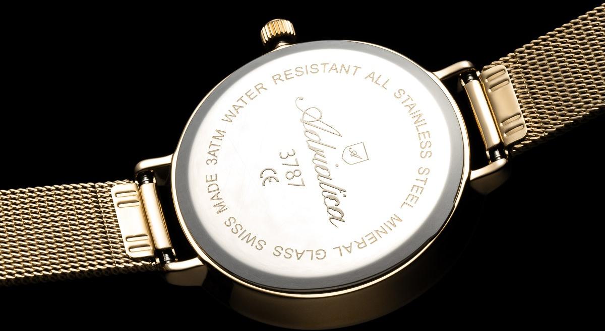 zegarek Adriatica A37871141Q złoty Bransoleta - miniatura 7