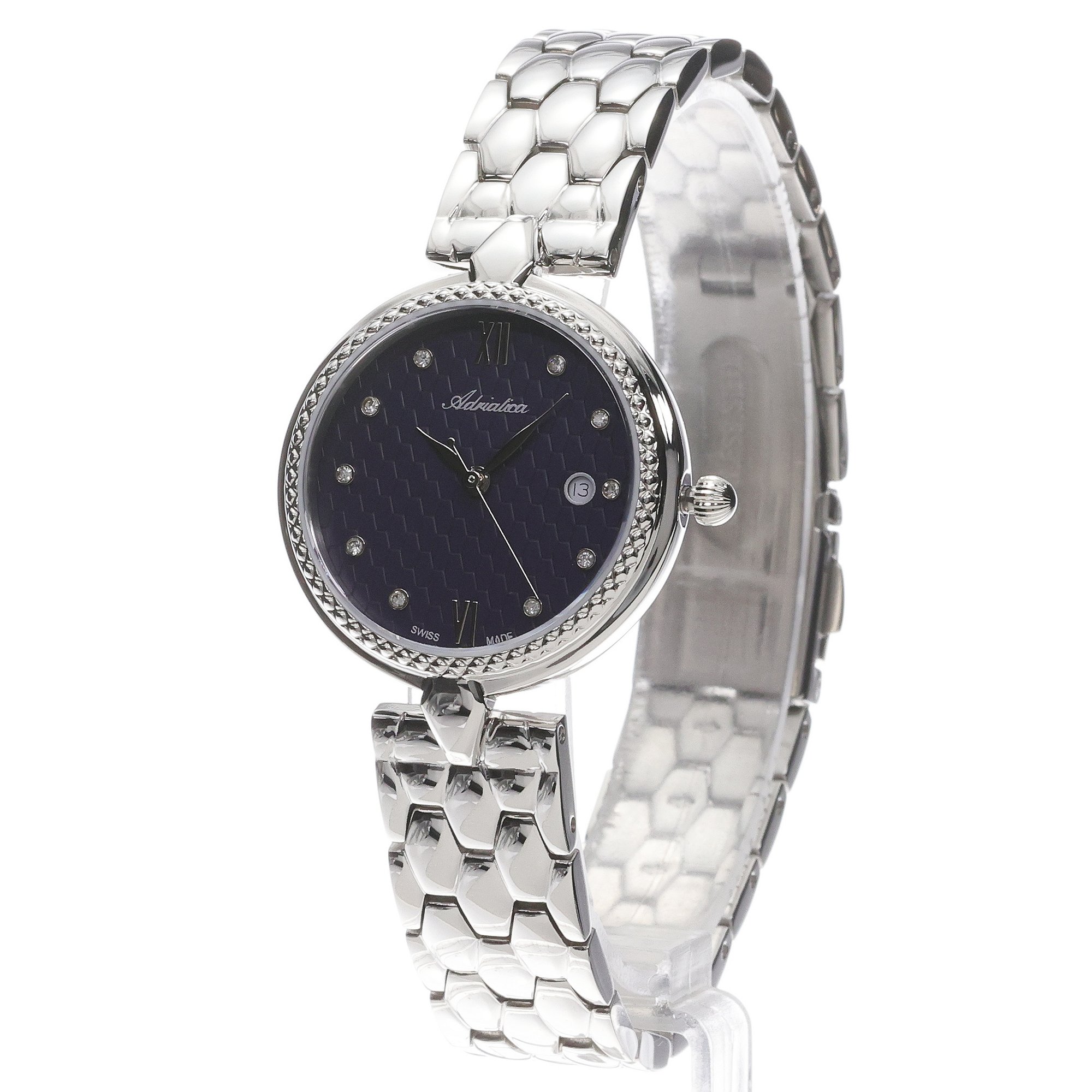 zegarek Adriatica A38435185Q Classic Diamond Damskie szafirowe - miniatura 2