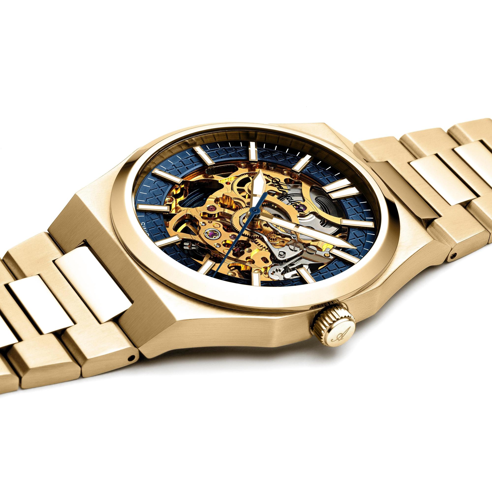 zegarek Adriatica A83261115SA automatyczny męski Męskie Skeleton Automatic - miniatura 5