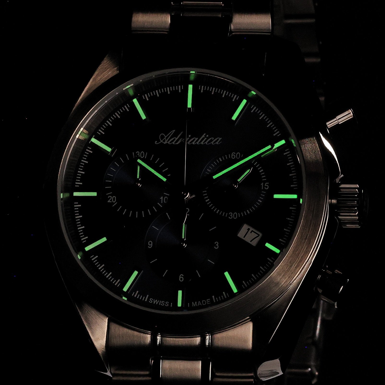 zegarek Adriatica A83505115CH Bransoleta szafirowe