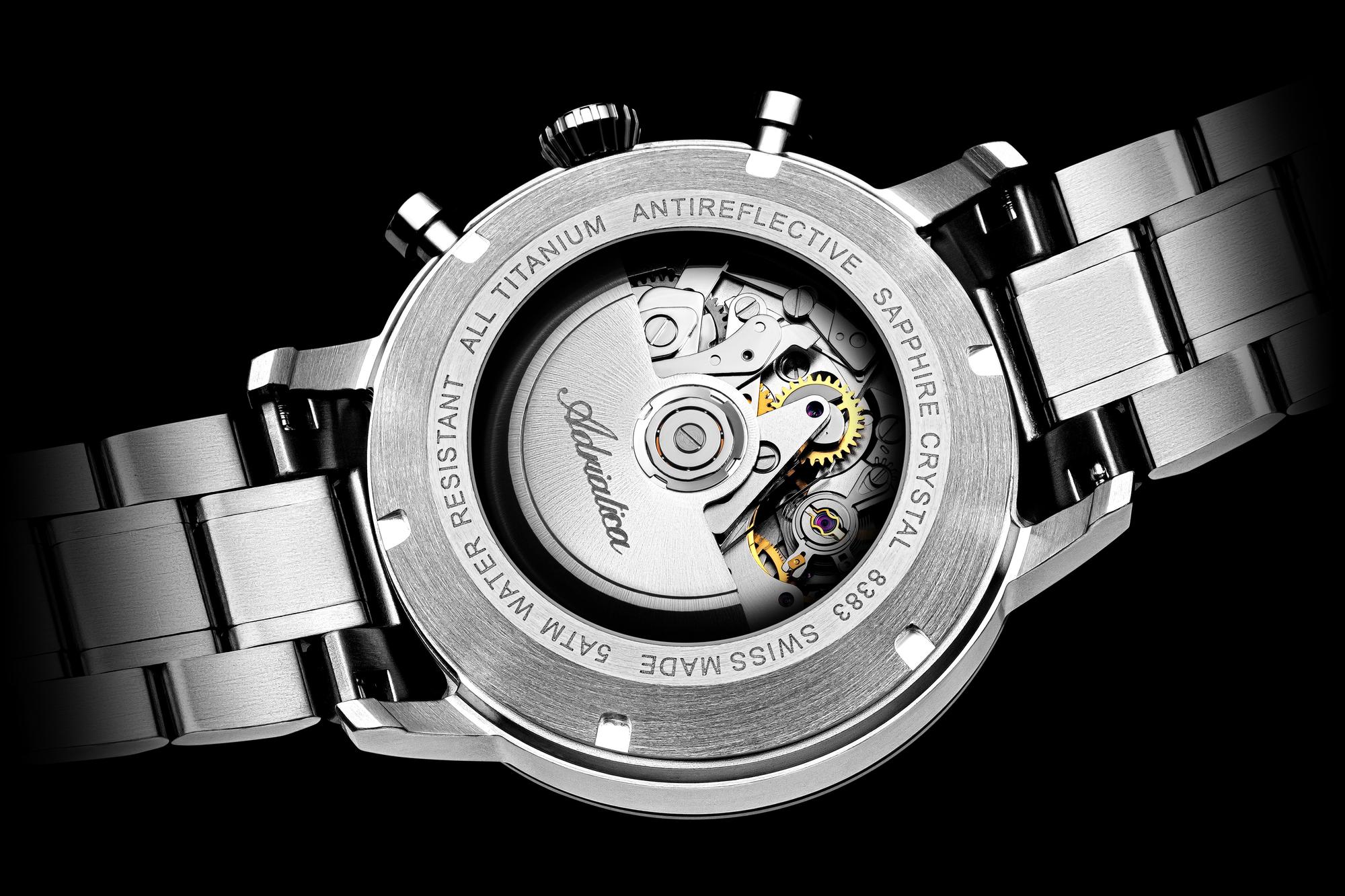 zegarek Adriatica A83834114ACH srebrny Automatic - miniatura 10