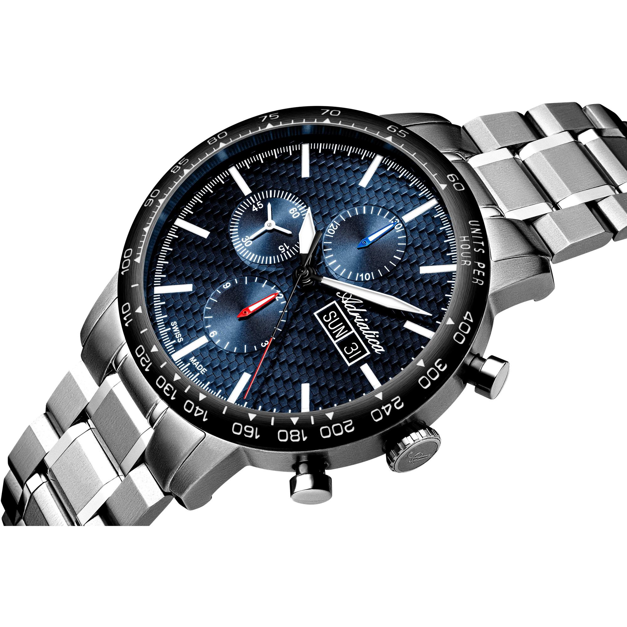 zegarek Adriatica A83834115ACH srebrny Automatic - miniatura 5