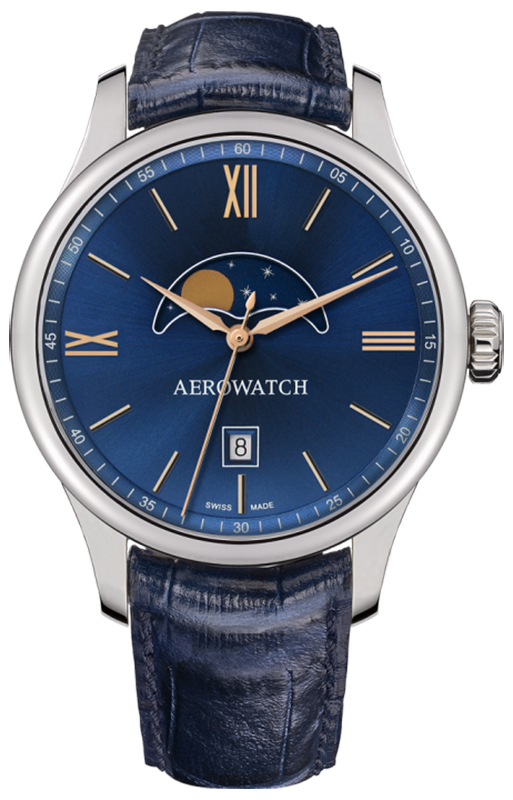 Aerowatch RENAISSANCE MOON PHASE QUARTZ 08985-AA01