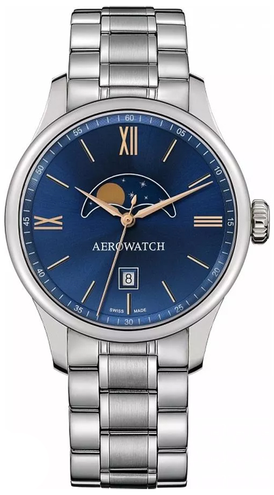 Aerowatch RENAISSANCE MOON PHASE QUARTZ 08985-AA01-M