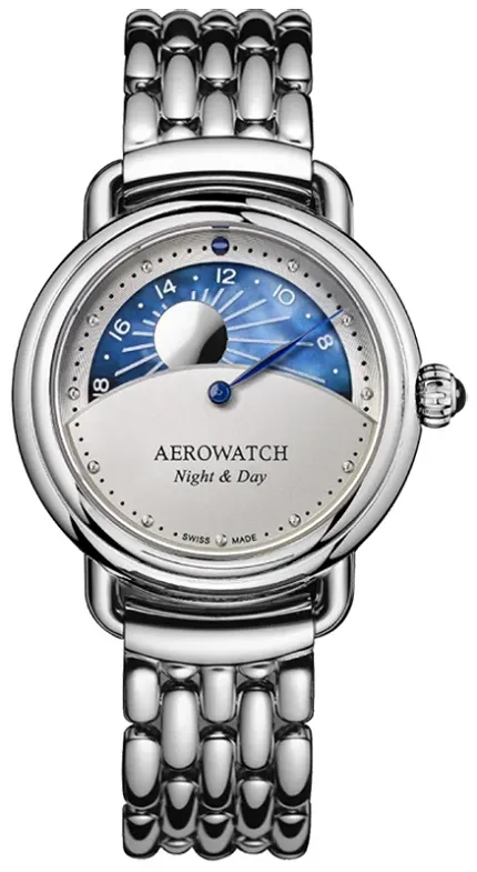 Aerowatch 44960-AA10-M 1942 1942 NIGHT  DAY - zdjęcie 1