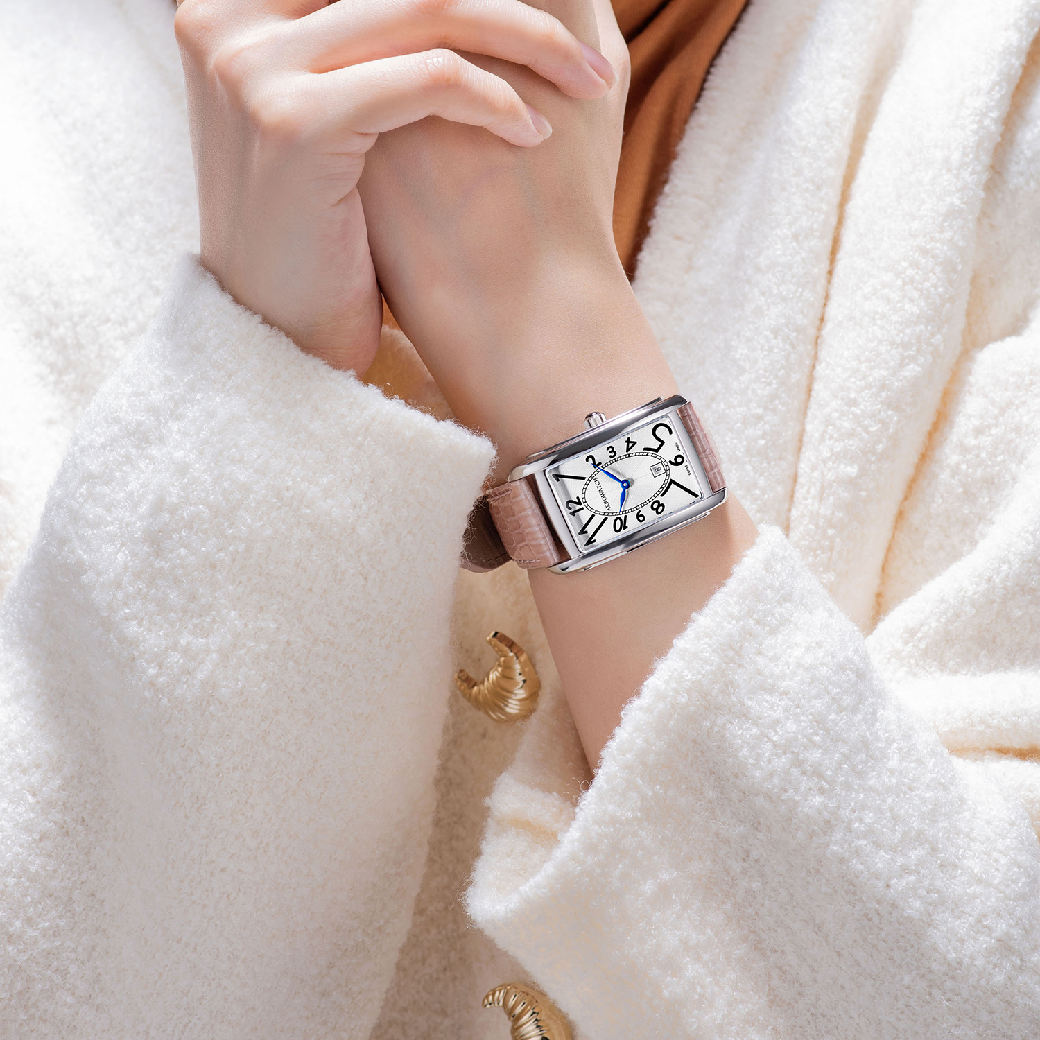 zegarek Aerowatch 49988-AA04 kwarcowy damski Intuition Lady Quartz - miniatura 6