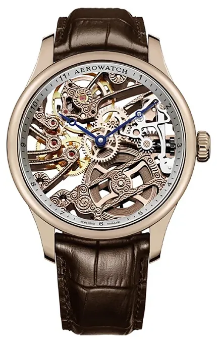 Aerowatch 50981-R101 Renaissance RENAISSANCE BIG MECHANICAL SKELETON - zdjęcie 1