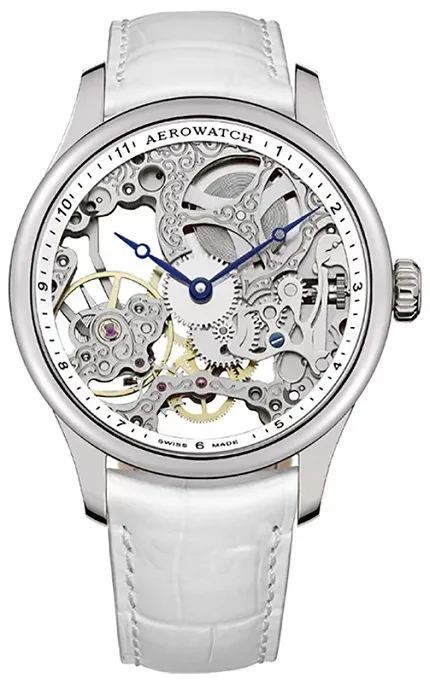 Aerowatch 57981-AA13 Renaissance RENAISSANCE LADY SKELETON - zdjęcie 1