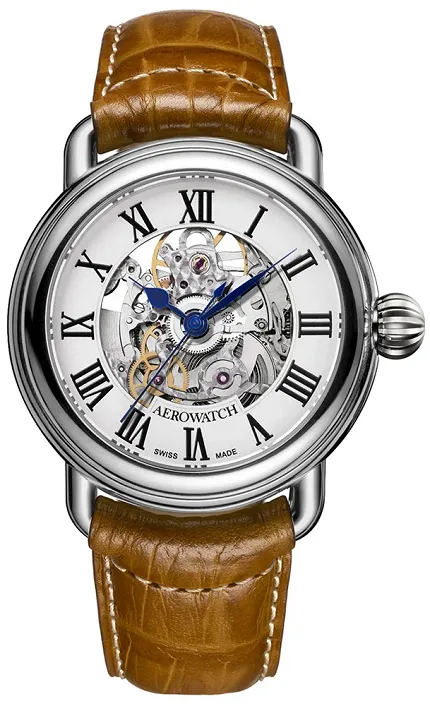 Aerowatch 60900-AA14 1942 1942 SKELETON AUTOMATIC - zdjęcie 1
